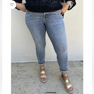 Judy Blue Boyfriend Fit Jeans Plus Size Denim